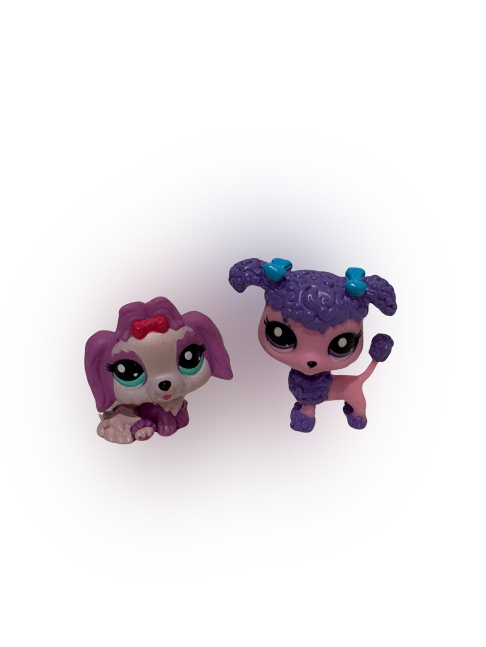 Littlest Pet Shop - Gen 7 Poodle #002 &  Lhasa Apso #144